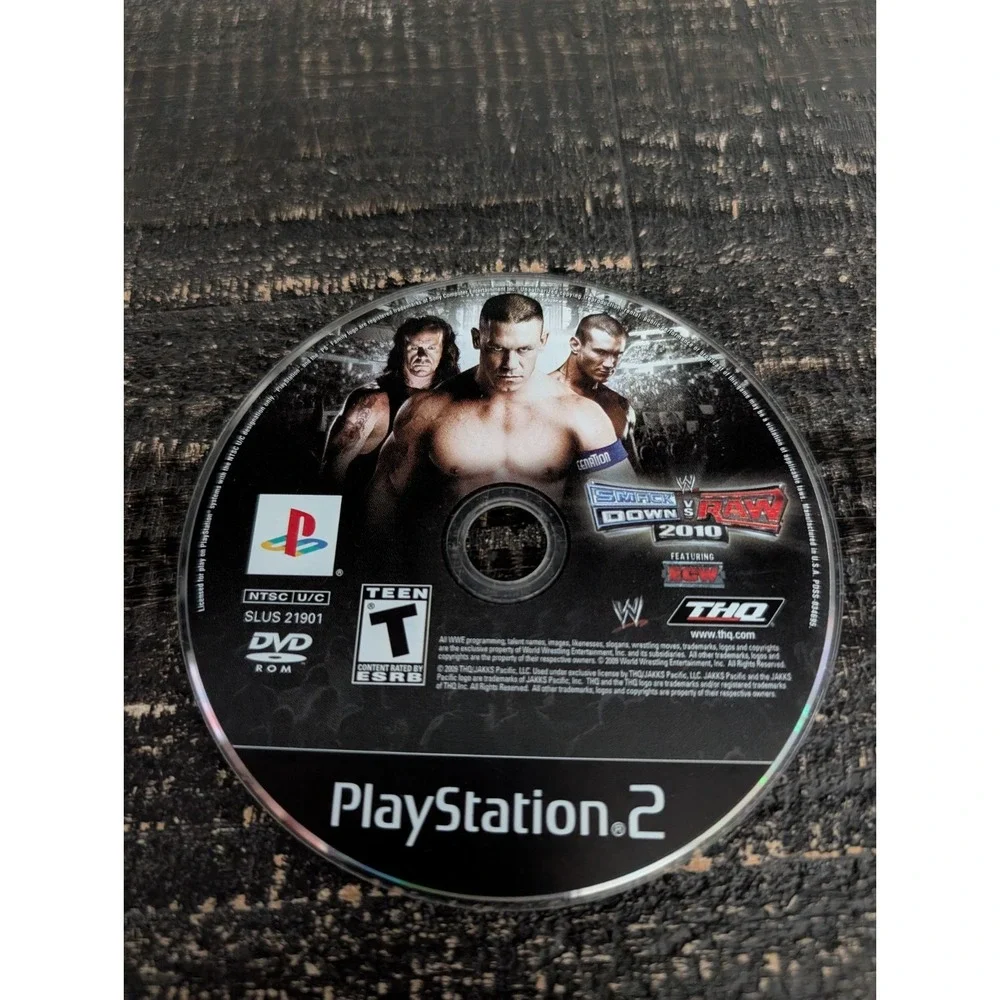 WWE SmackDown vs. Raw 2011 (Sony PlayStation 2) - PS2 - Complete